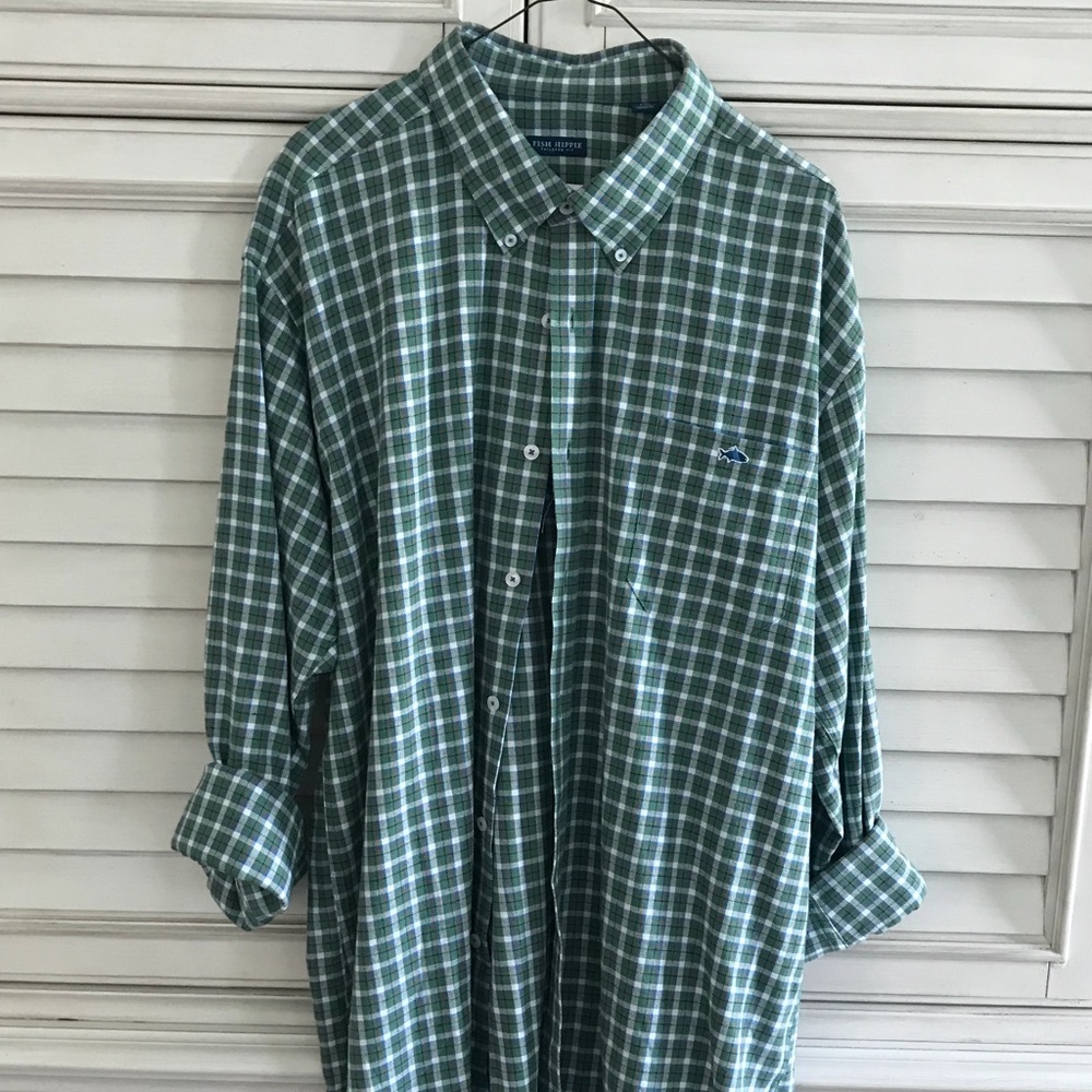 Fish Hippie Plaid Wool Shirt